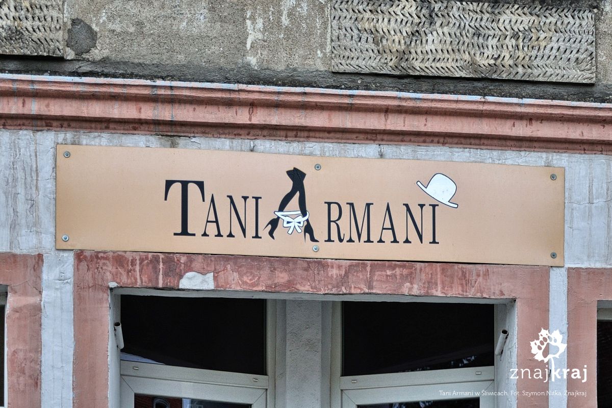 Tani Armani w Śliwicach Tani Armani w Śliwicach