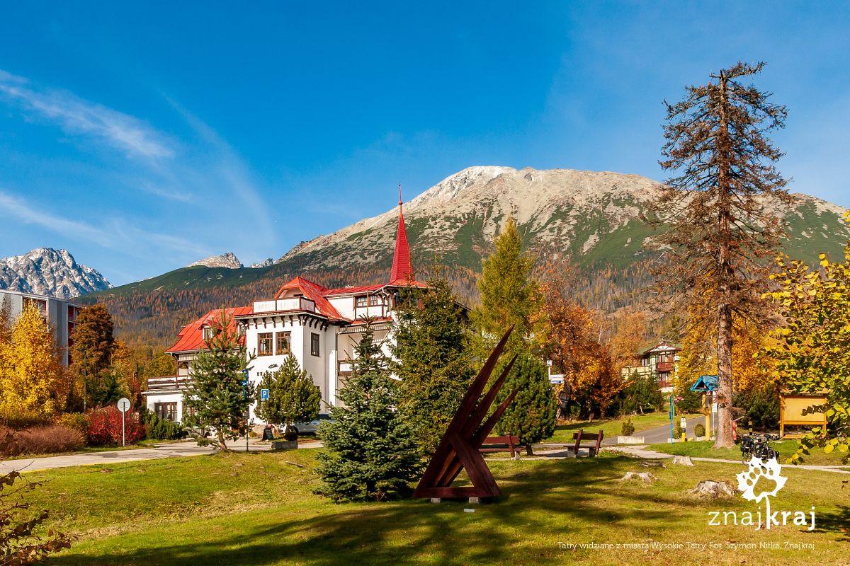 Tatry widziane z miasta Wysokie Tatry Tatry widziane z miasta Wysokie Tatry