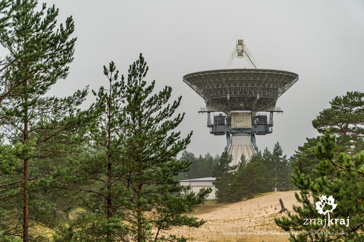 Teleskop centrum radioastronomii w Windawie