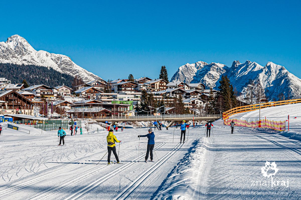 Tory narciarskie w centrum Seefeld