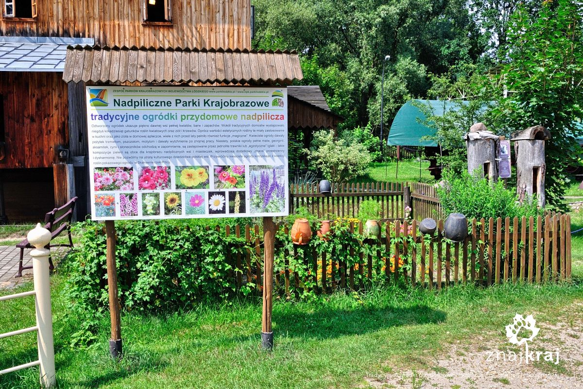 Tradycyjne ogródki przydomowe Nadpilicza