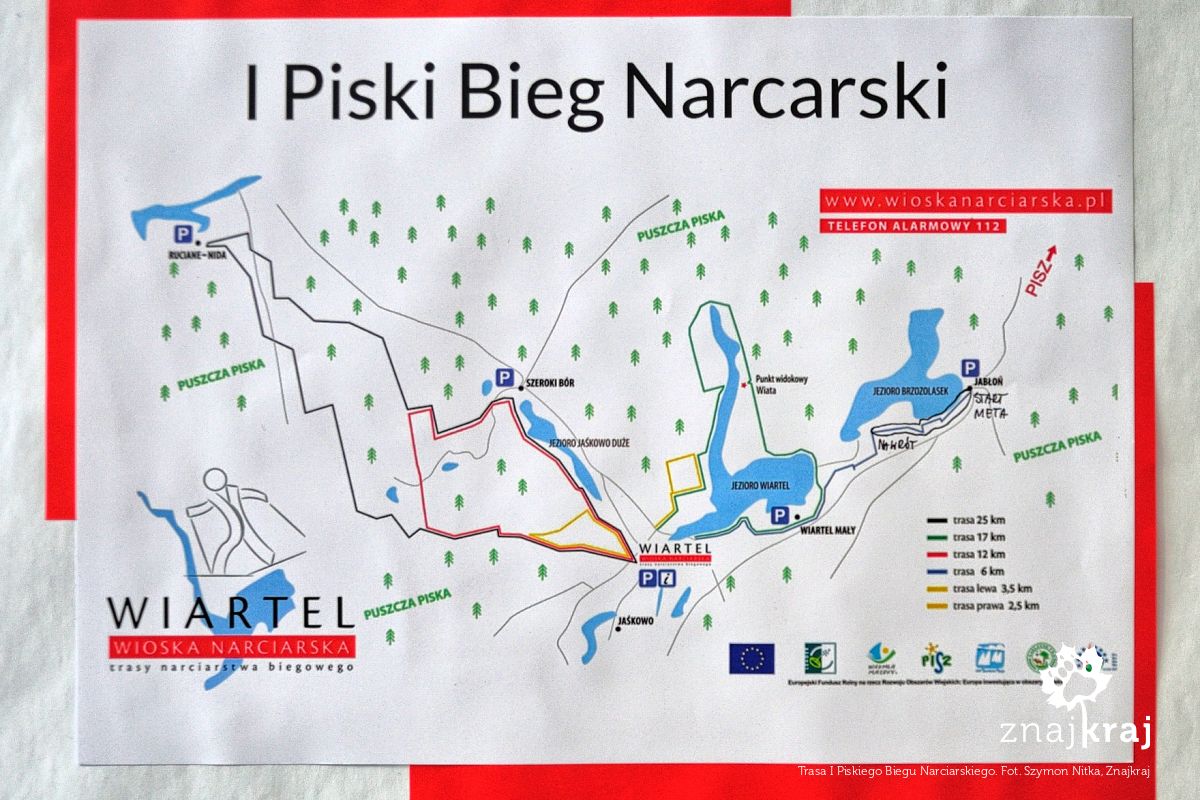 Trasa I Piskiego Biegu Narciarskiego Trasa I Piskiego Biegu Narciarskiego