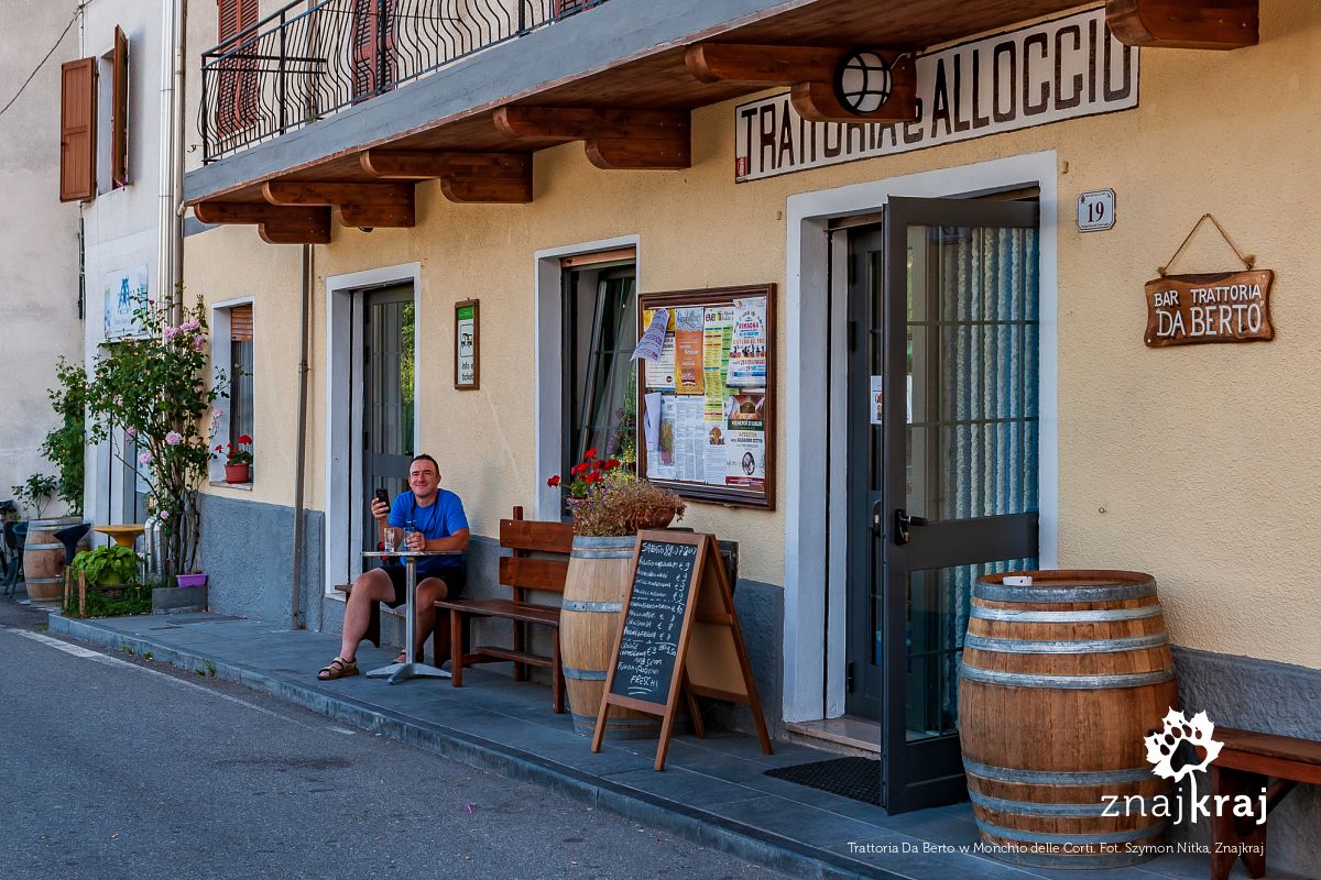 Trattoria Da Berto w Monchio delle Corti