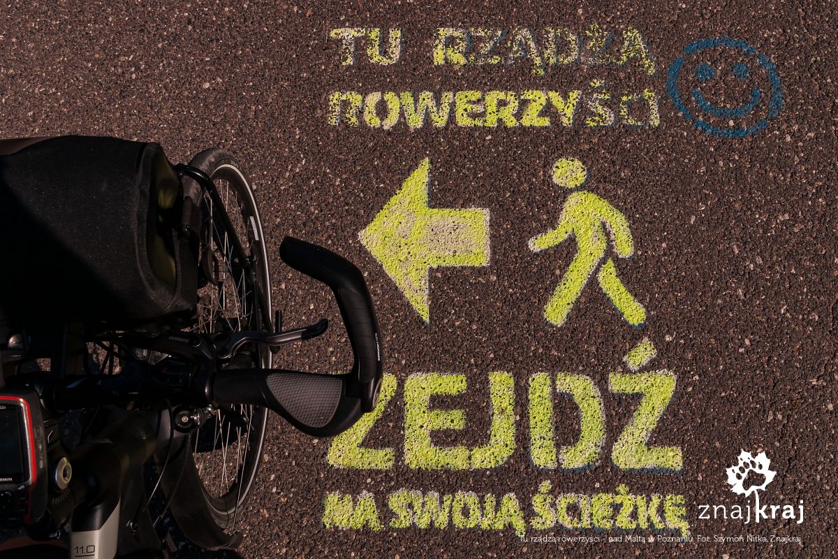 Tu rządzą rowerzyści - nad Maltą w Poznaniu