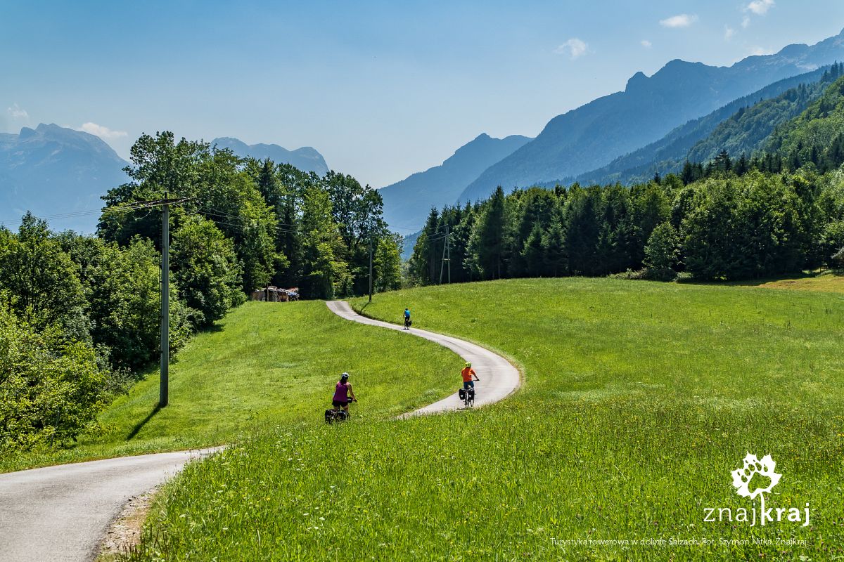 Turystyka rowerowa w dolinie Salzach