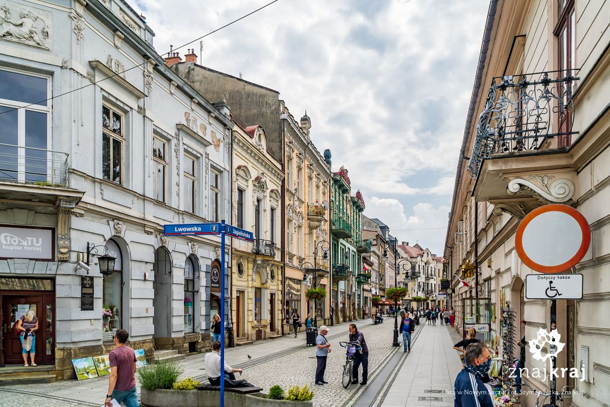 Ulica w Nowym Sączu