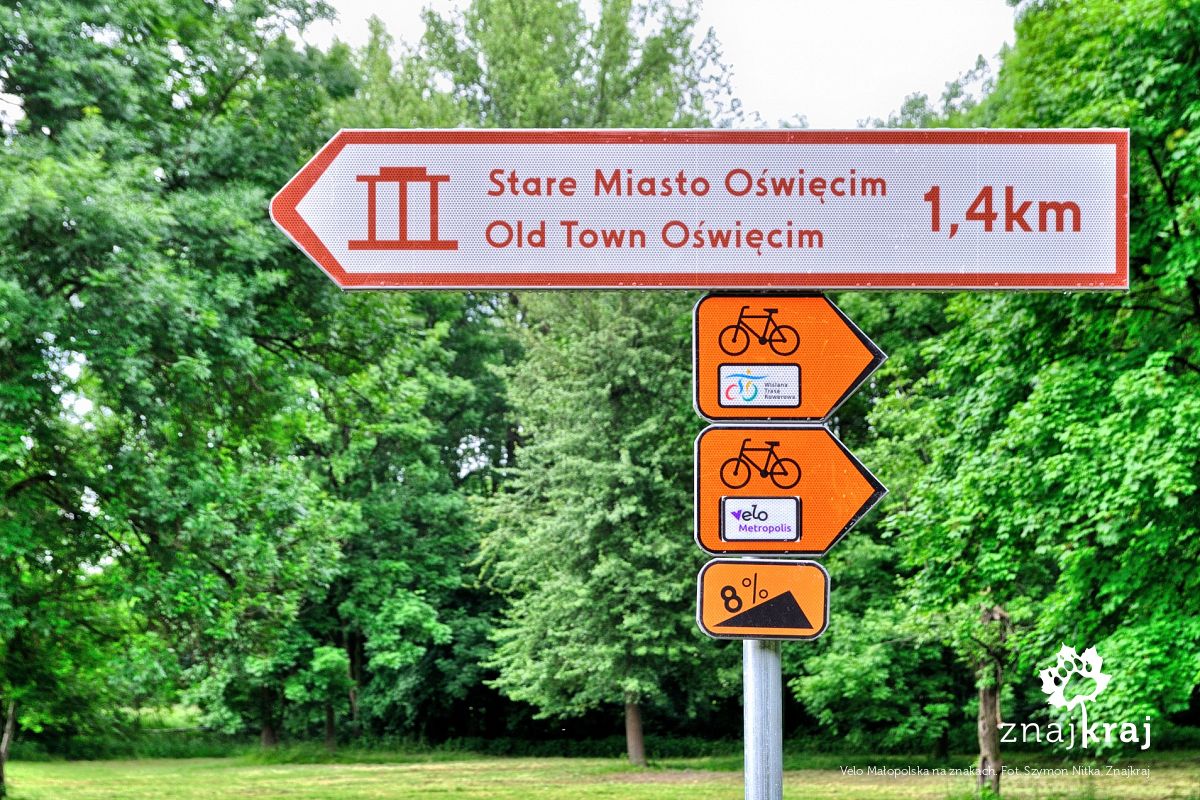 Velo Małopolska na znakach
