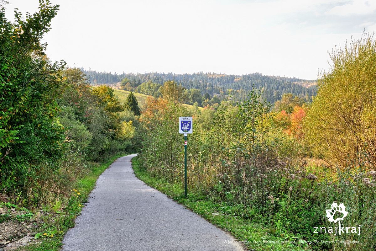 W jedną stronę - Stara Bystrzyca, w drugą - Klubina