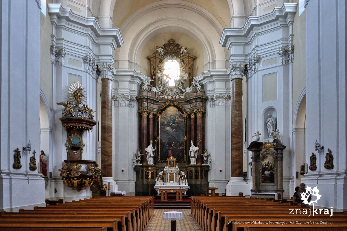 W kościele św. Mikołaja w Kromieryżu W kościele św. Mikołaja w Kromieryżu