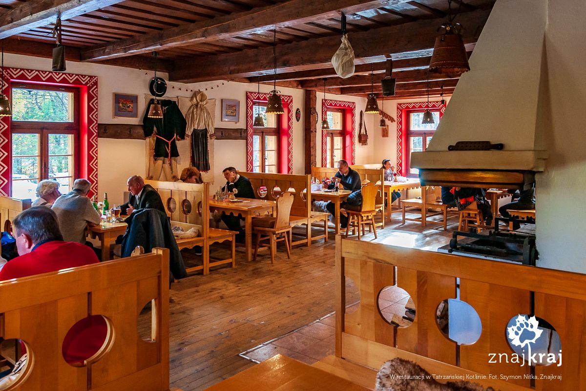W restauracji w Tatrzańskiej Kotlinie W restauracji w Tatrzańskiej Kotlinie