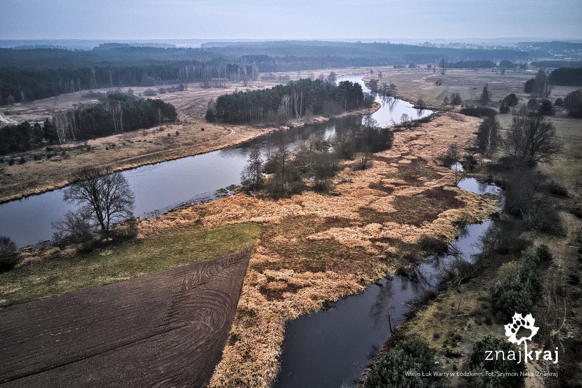 Wielki Łuk Warty w Łódzkiem