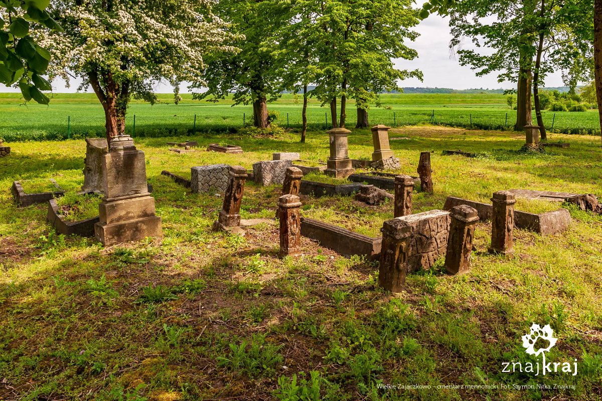 Wielkie Zajączkowo - cmentarz mennonicki