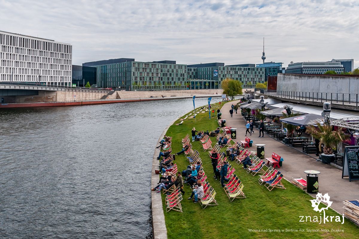 Wiosna nad Sprewą w Berlinie