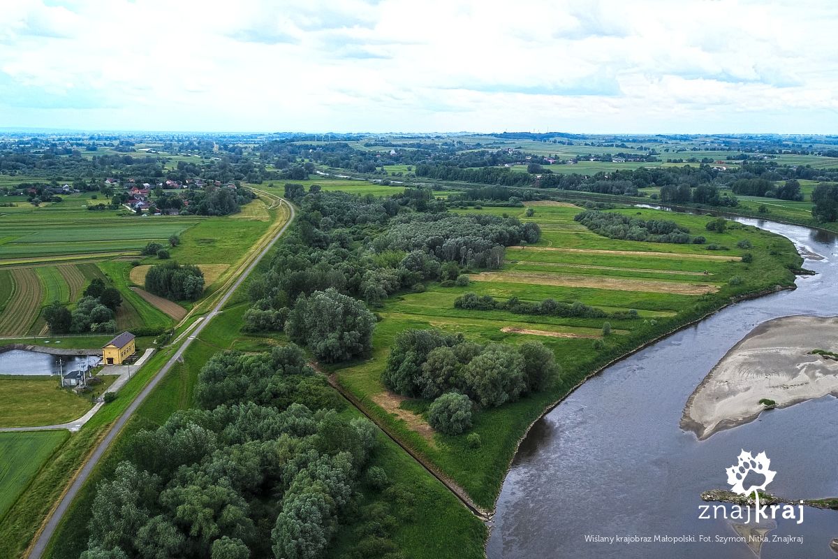 Wiślany krajobraz Małopolski