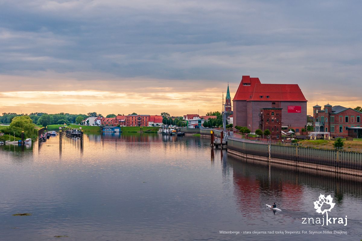 Wittenberge - stara olejarnia nad rzeką Stepenitz