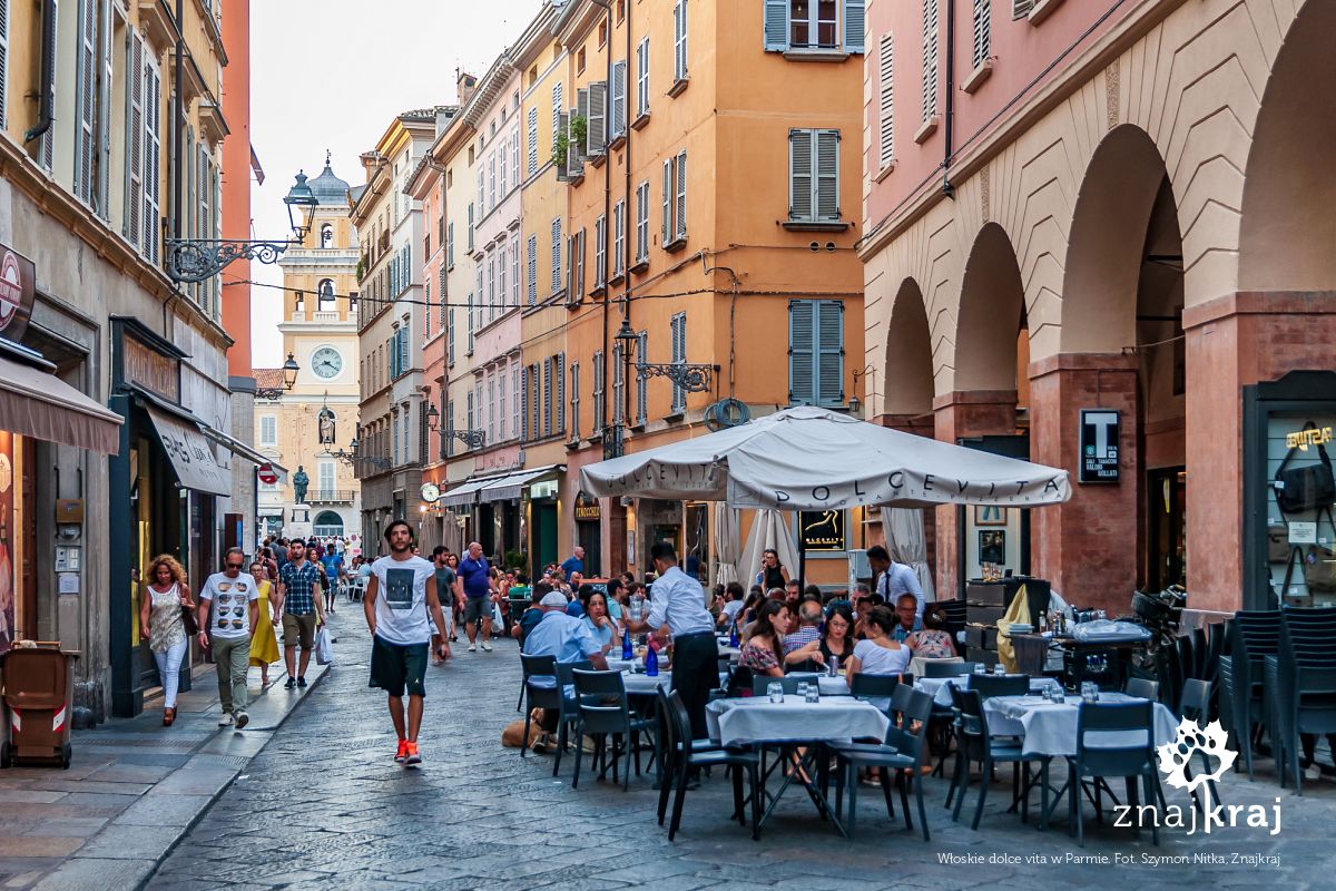 Włoskie dolce vita w Parmie