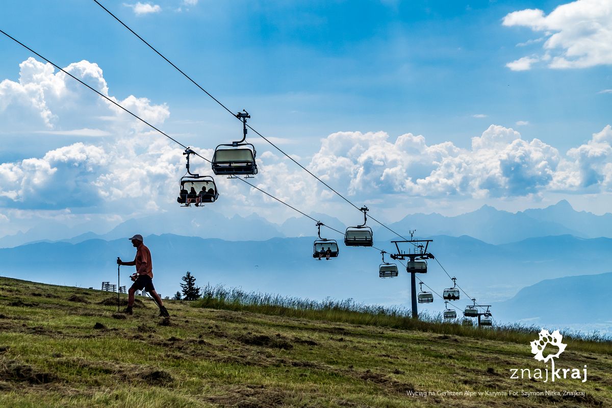 Wyciąg na Gerlitzen Alpe w Karyntii