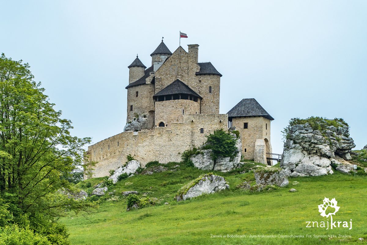 Zamek w Bobolicach - Jura Krakowsko-Częstochowska