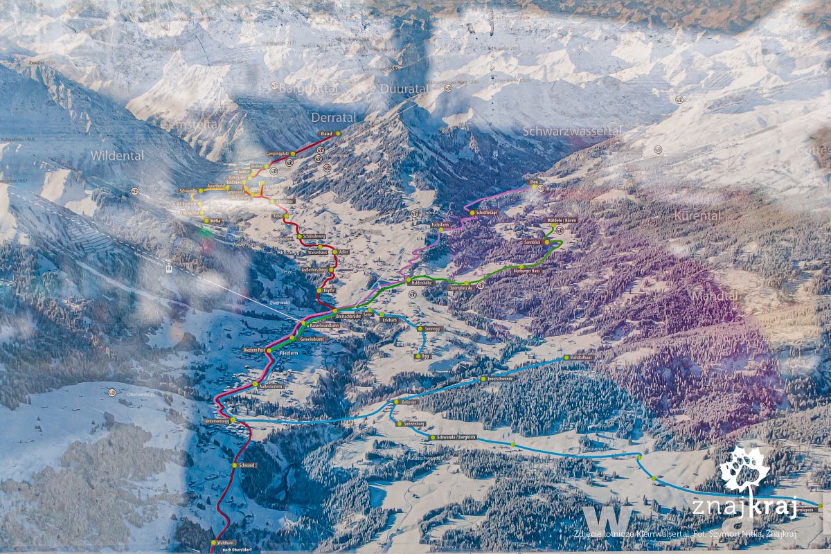 Zdjęcie lotnicze Kleinwalsertal Zdjęcie lotnicze Kleinwalsertal