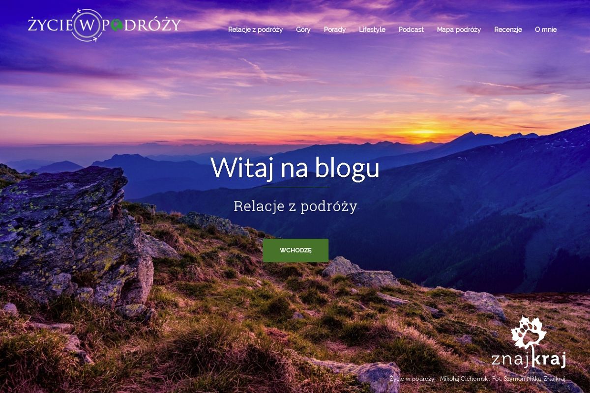 Życie w podróży - Mikołaj Cichomski