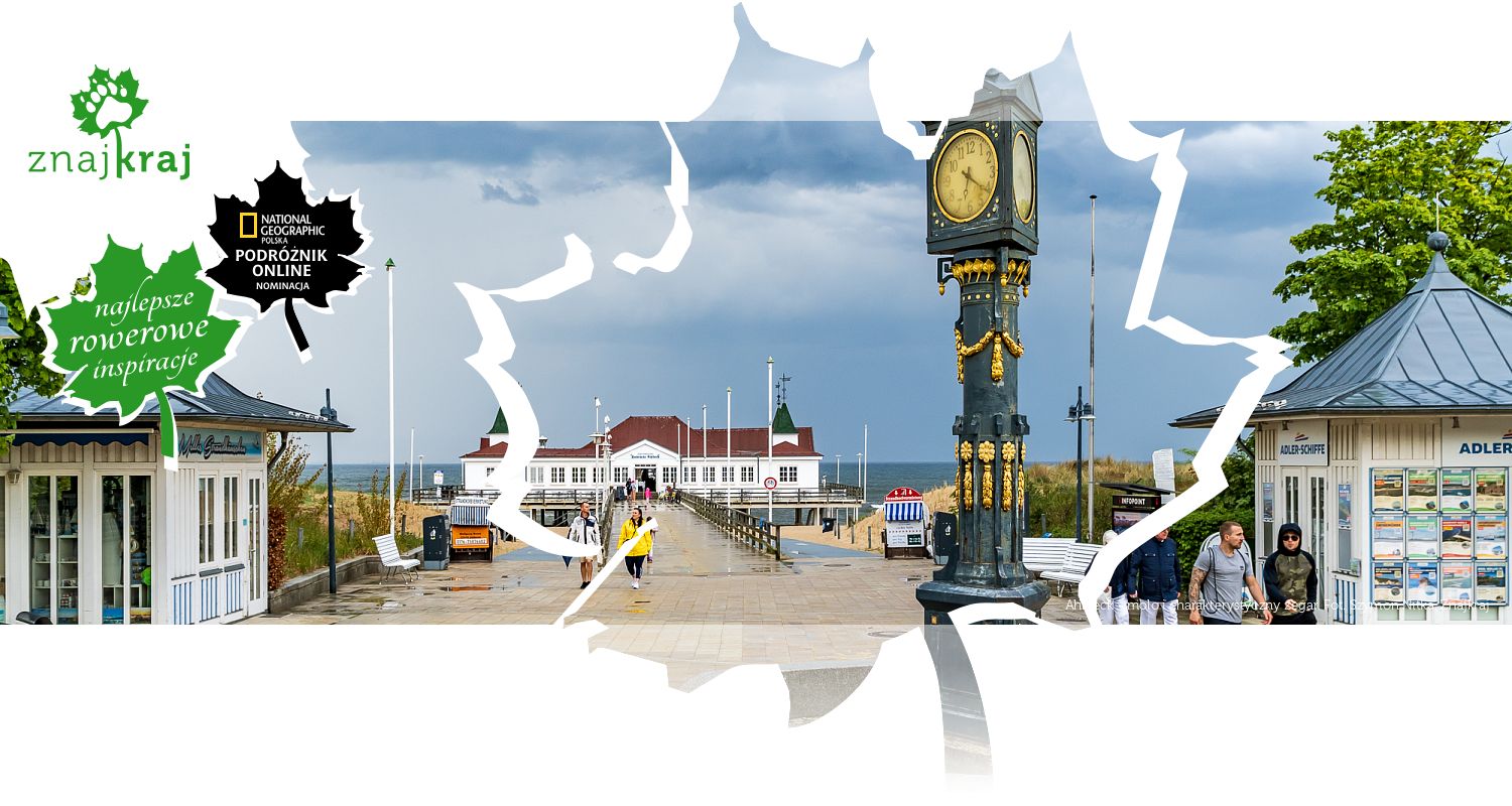 Ahlbeck - molo i charakterystyczny zegar