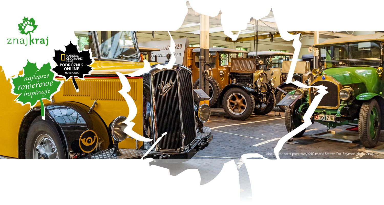 Alpejski autobus pocztowy S4C marki Saurer