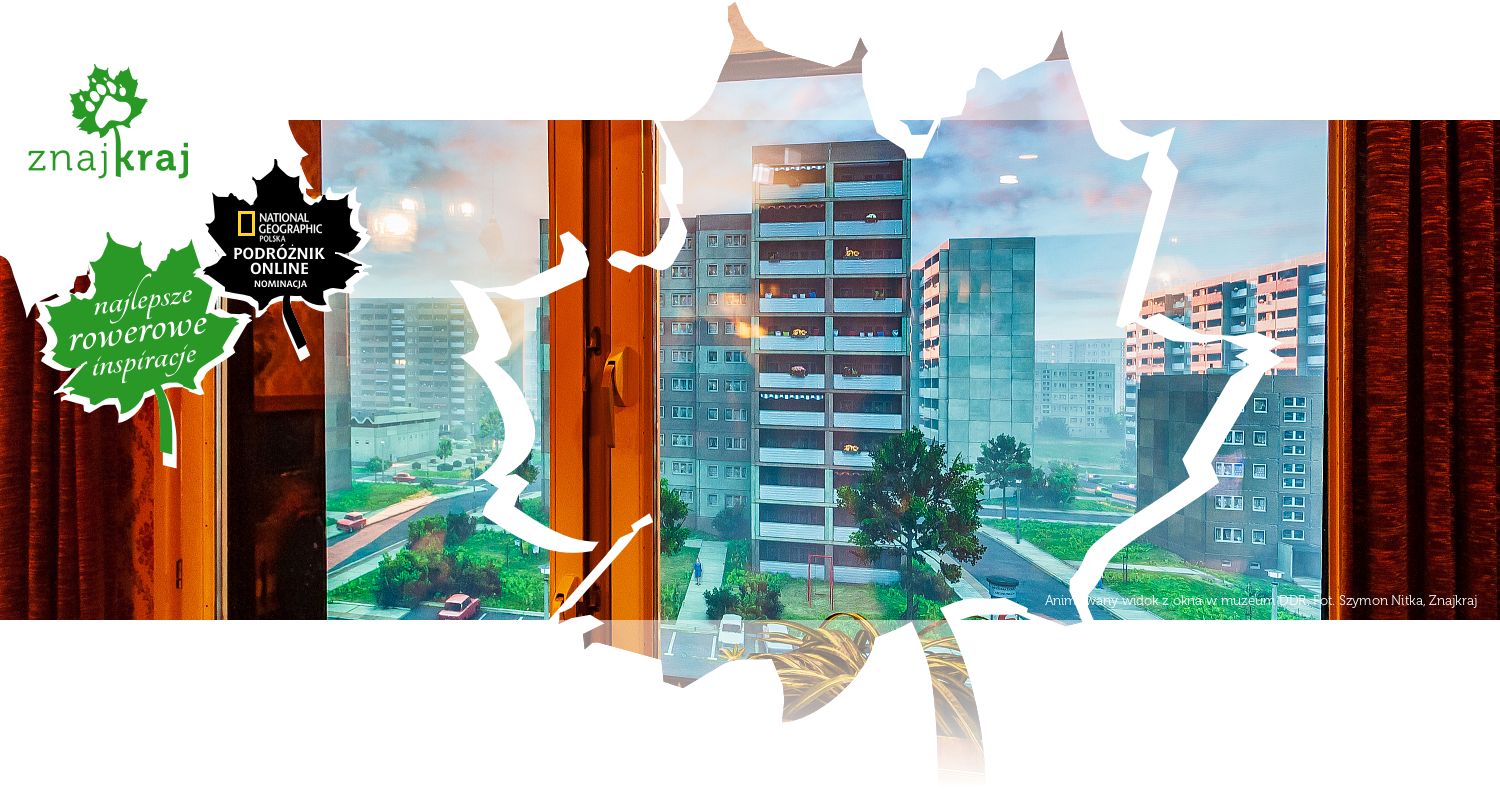 Animowany widok z okna w muzeum DDR