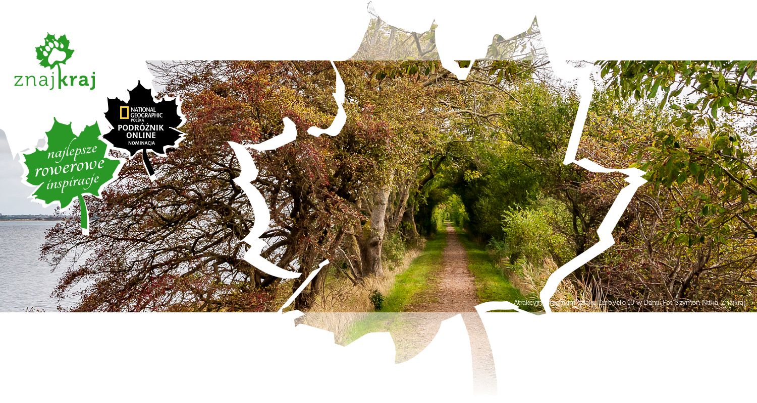 Atrakcyjny fragment szlaku EuroVelo 10 w Danii