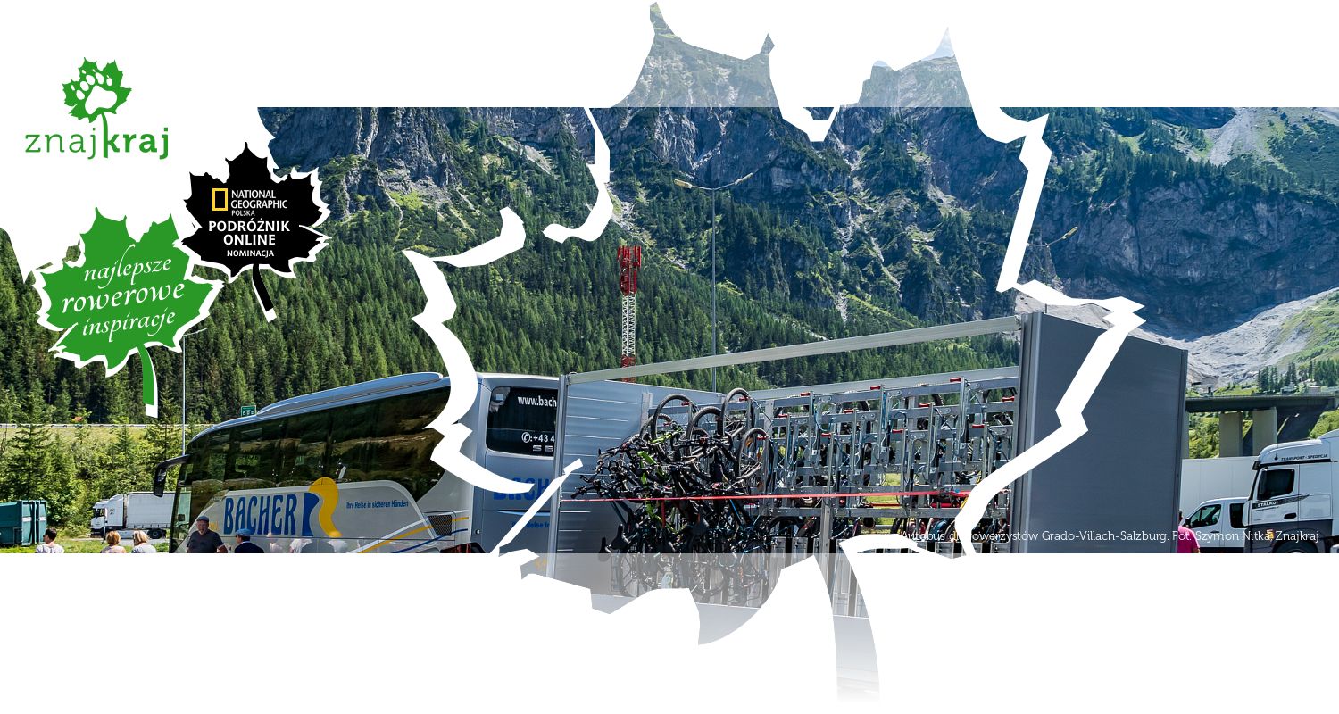 Autobus dla rowerzystów Grado-Villach-Salzburg