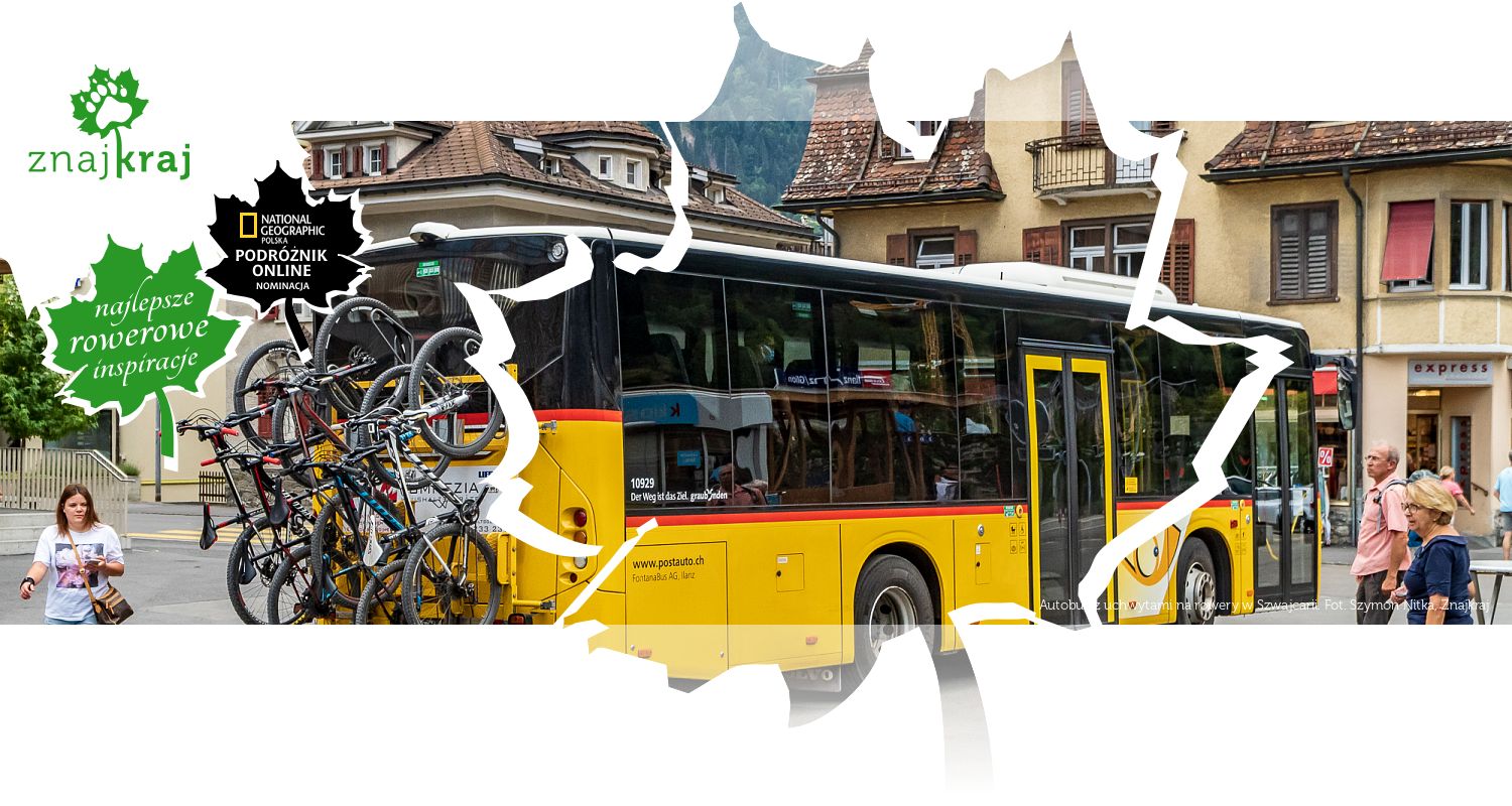 Autobus z uchwytami na rowery w Szwajcarii