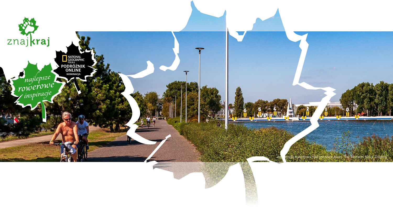 Autostrada rowerowa nad jeziorem Malta