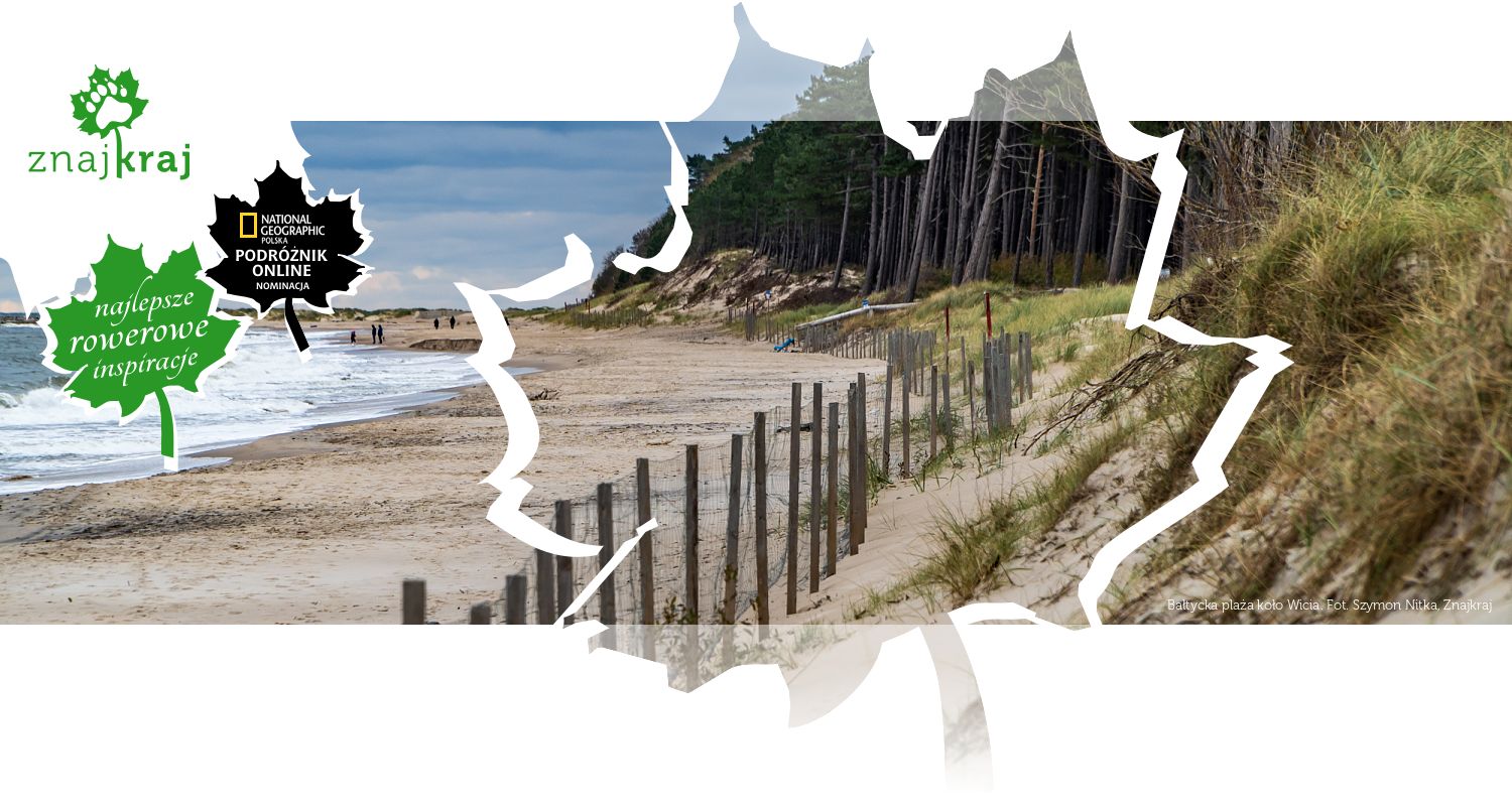 Bałtycka plaża koło Wicia