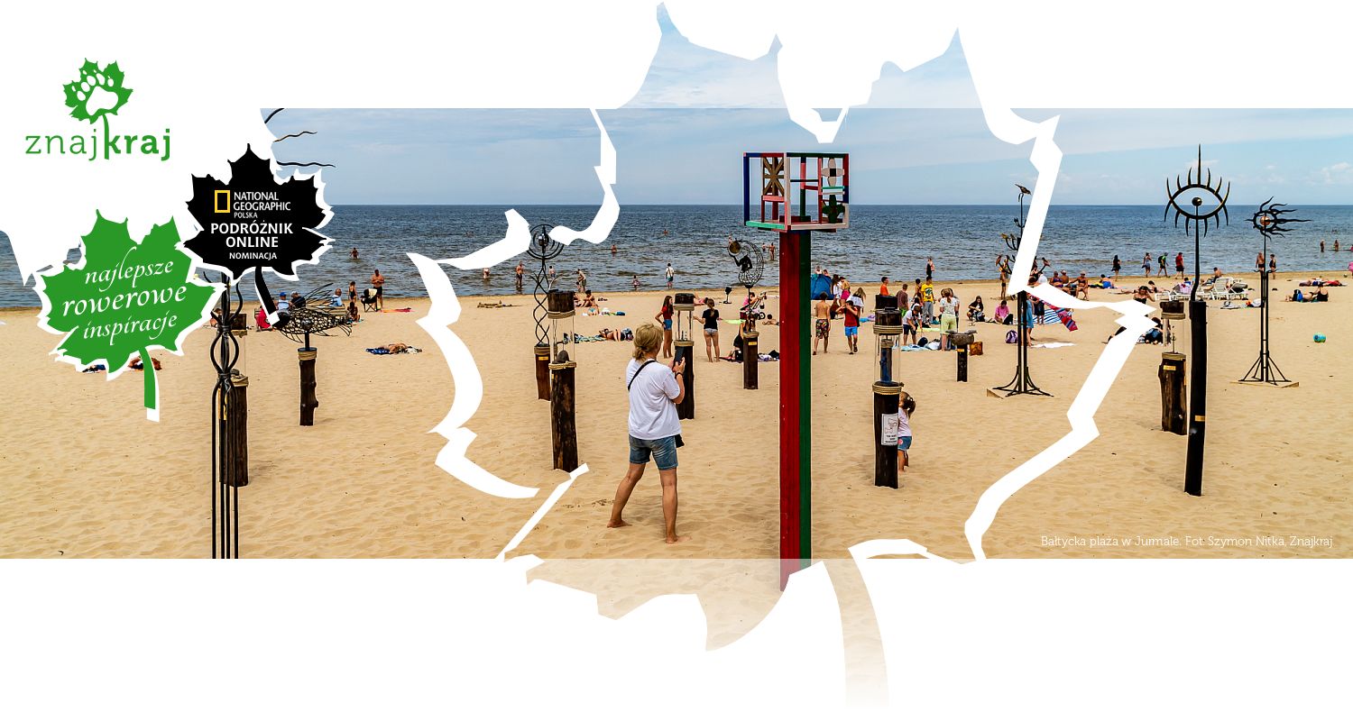 Bałtycka plaża w Jurmale