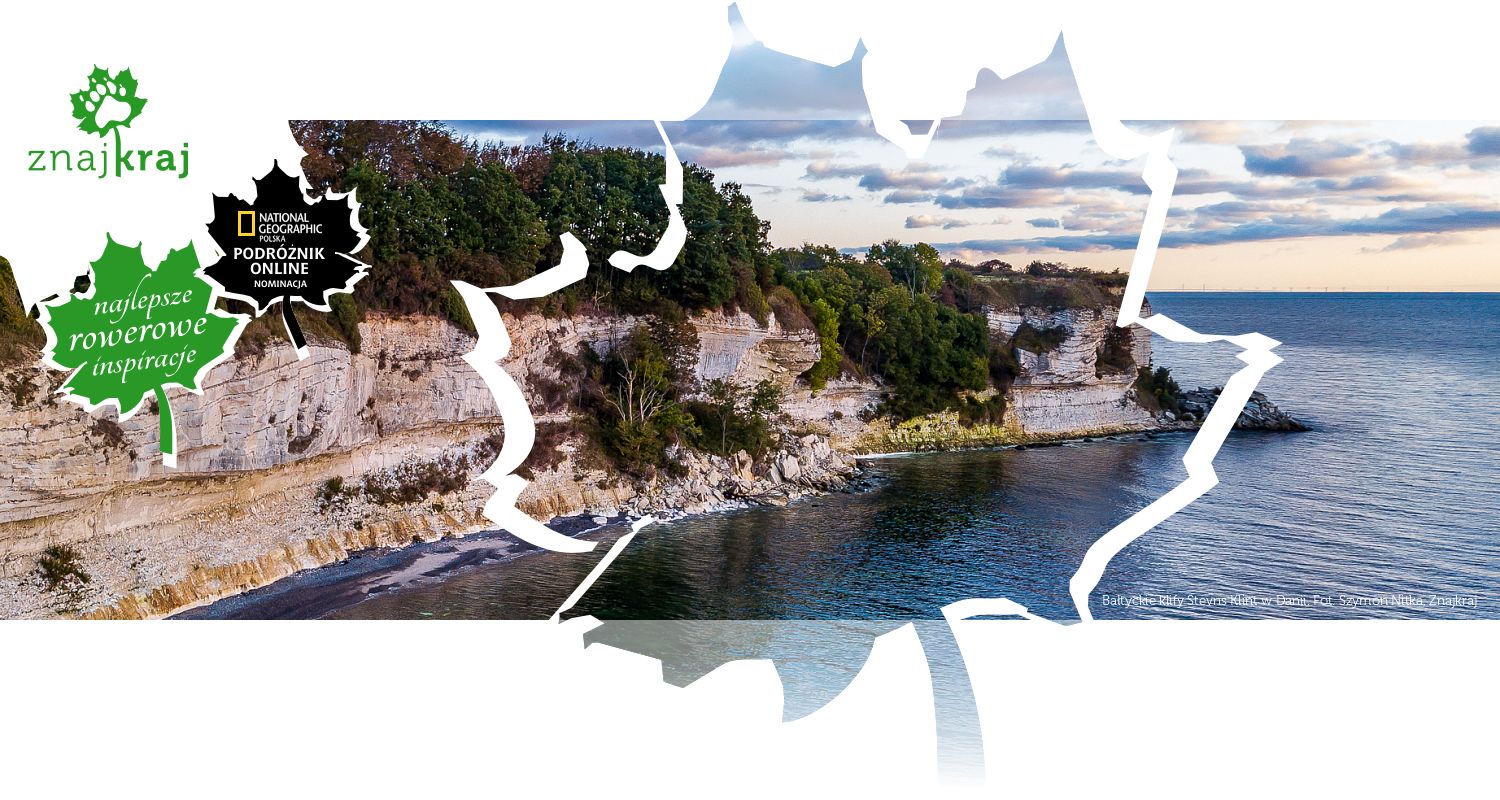 Bałtyckie klify Stevns Klint w Danii