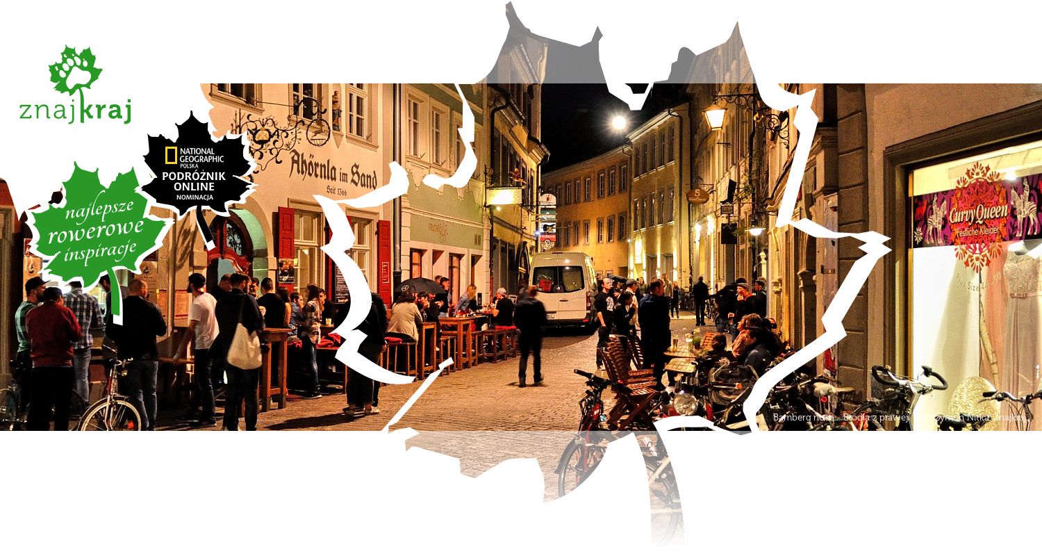 Bamberg nocą - Brödla z prawej