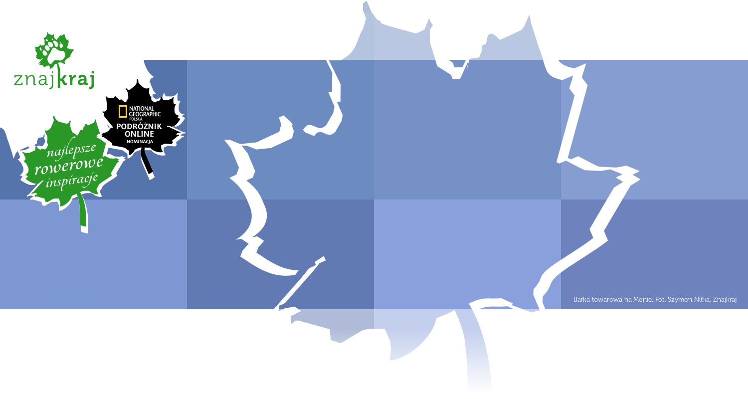 Barka towarowa na Menie