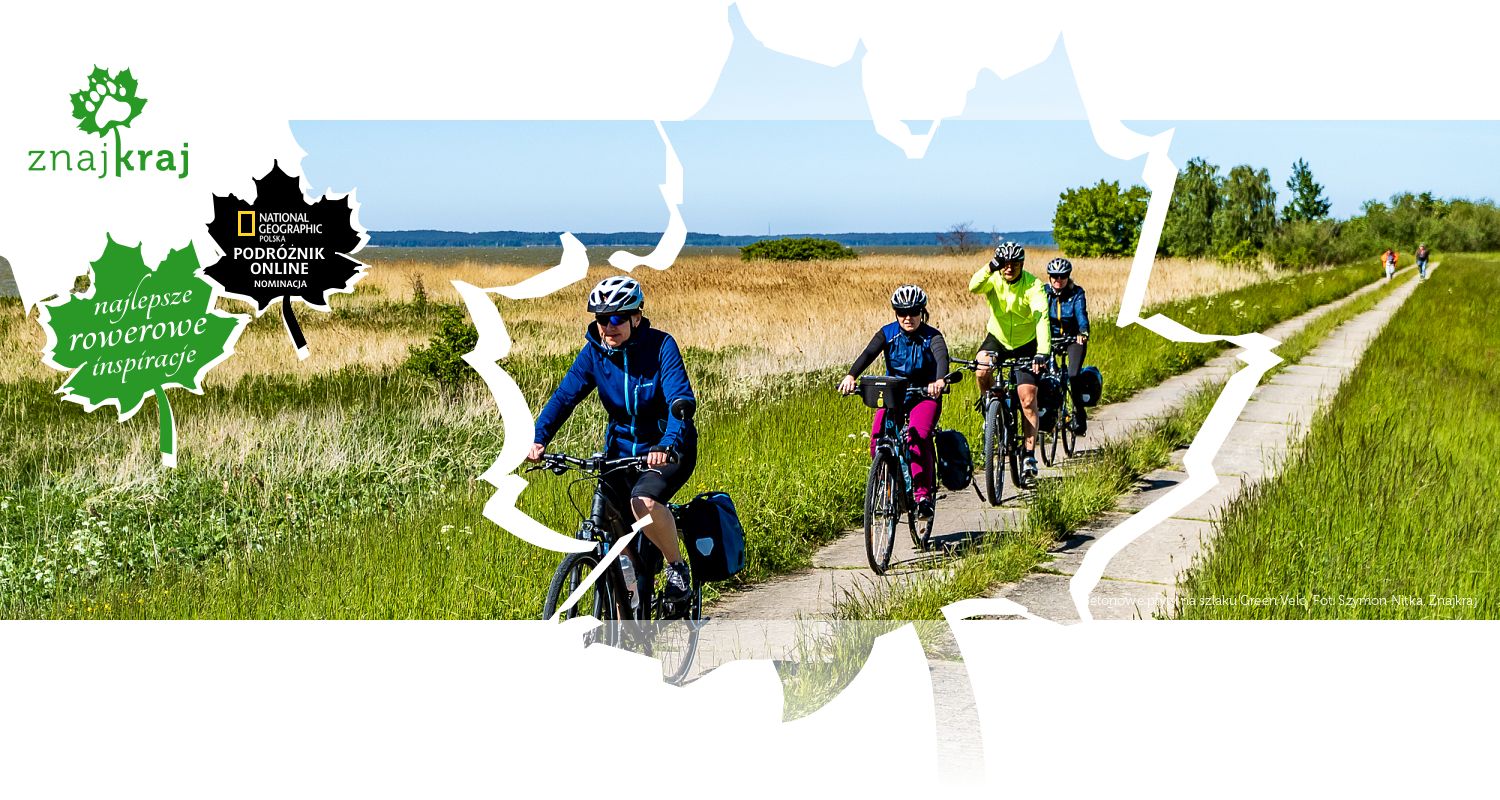 Betonowe płyty na szlaku Green Velo