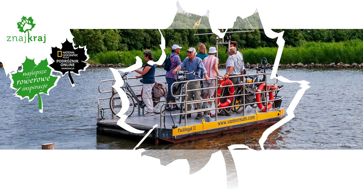 Bezpłatny prom dla rowerzystów na północy Niderlandów