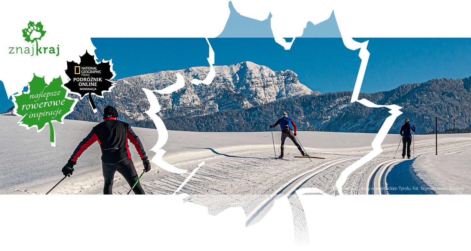 Biegacze narciarscy w austriackim Tyrolu