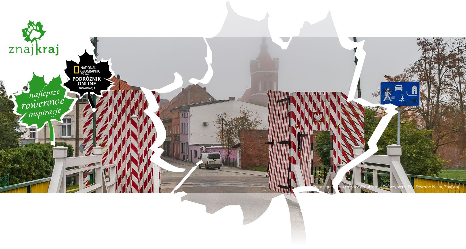 Brama graniczna między Golubiem a Dobrzyniem