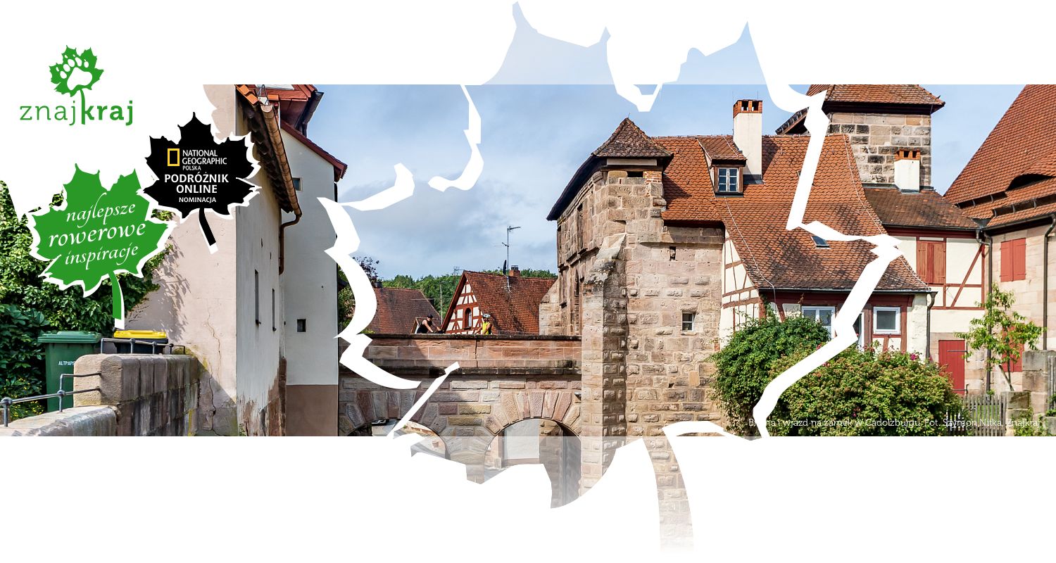 Brama i wjazd na zamek w Cadolzburgu