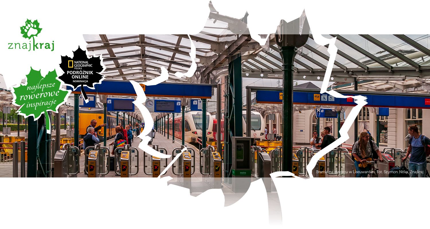 Bramki na dworcu w Leeuwarden