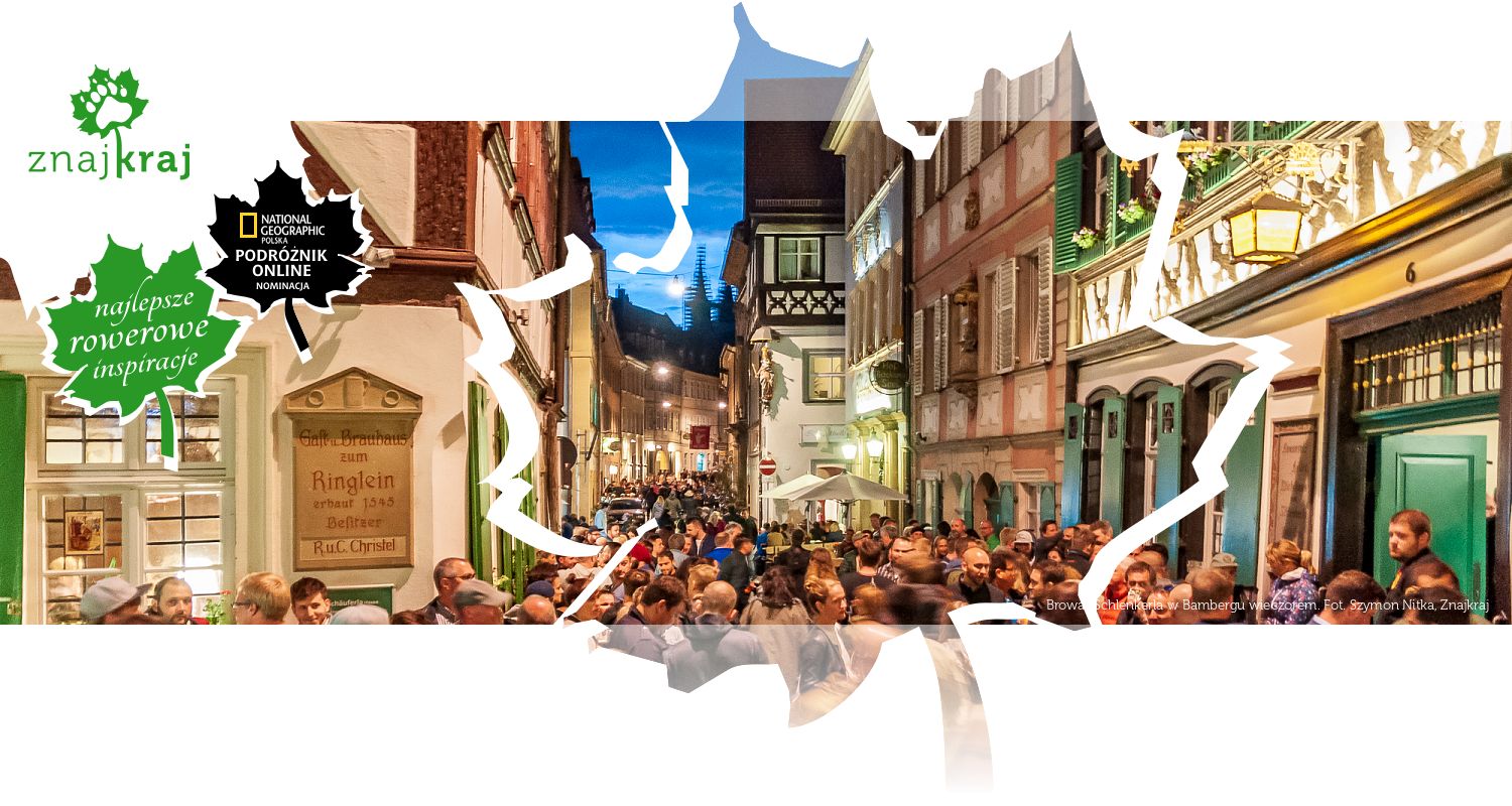 Browar Schlenkerla w Bambergu wieczorem