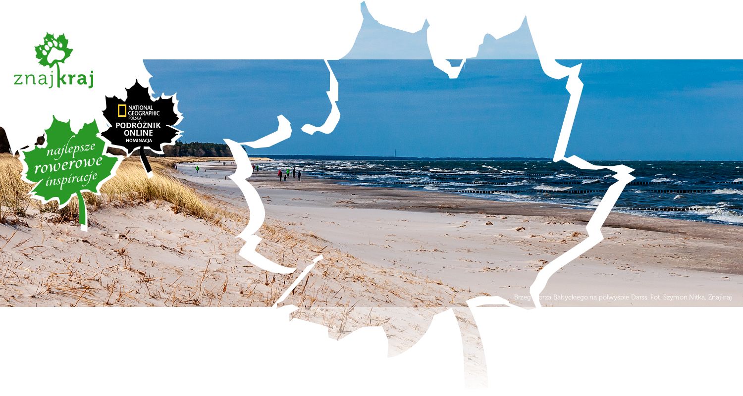 Brzeg Morza Bałtyckiego na półwyspie Darss