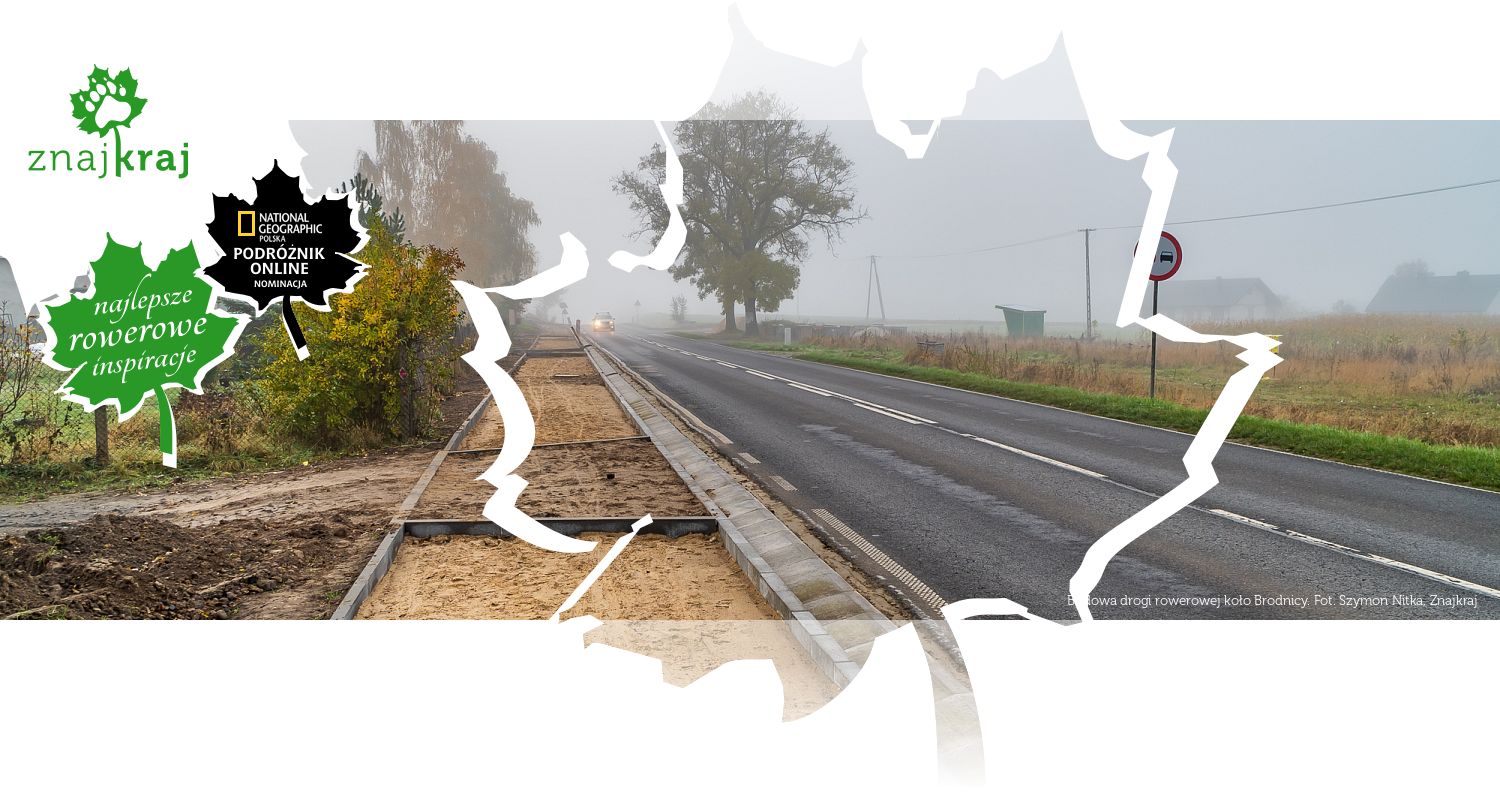 Budowa drogi rowerowej koło Brodnicy