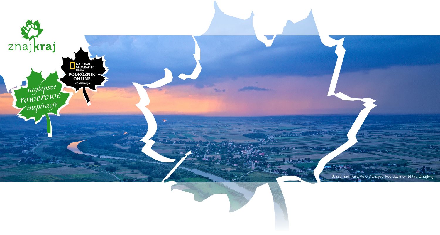 Burza nad trasą Velo Dunajec