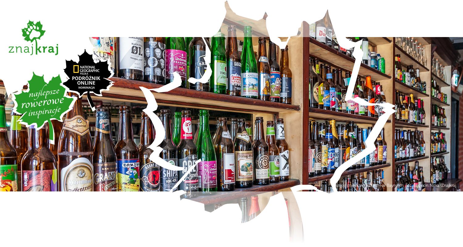 Butelki piwne w muzeum w Bayreuth