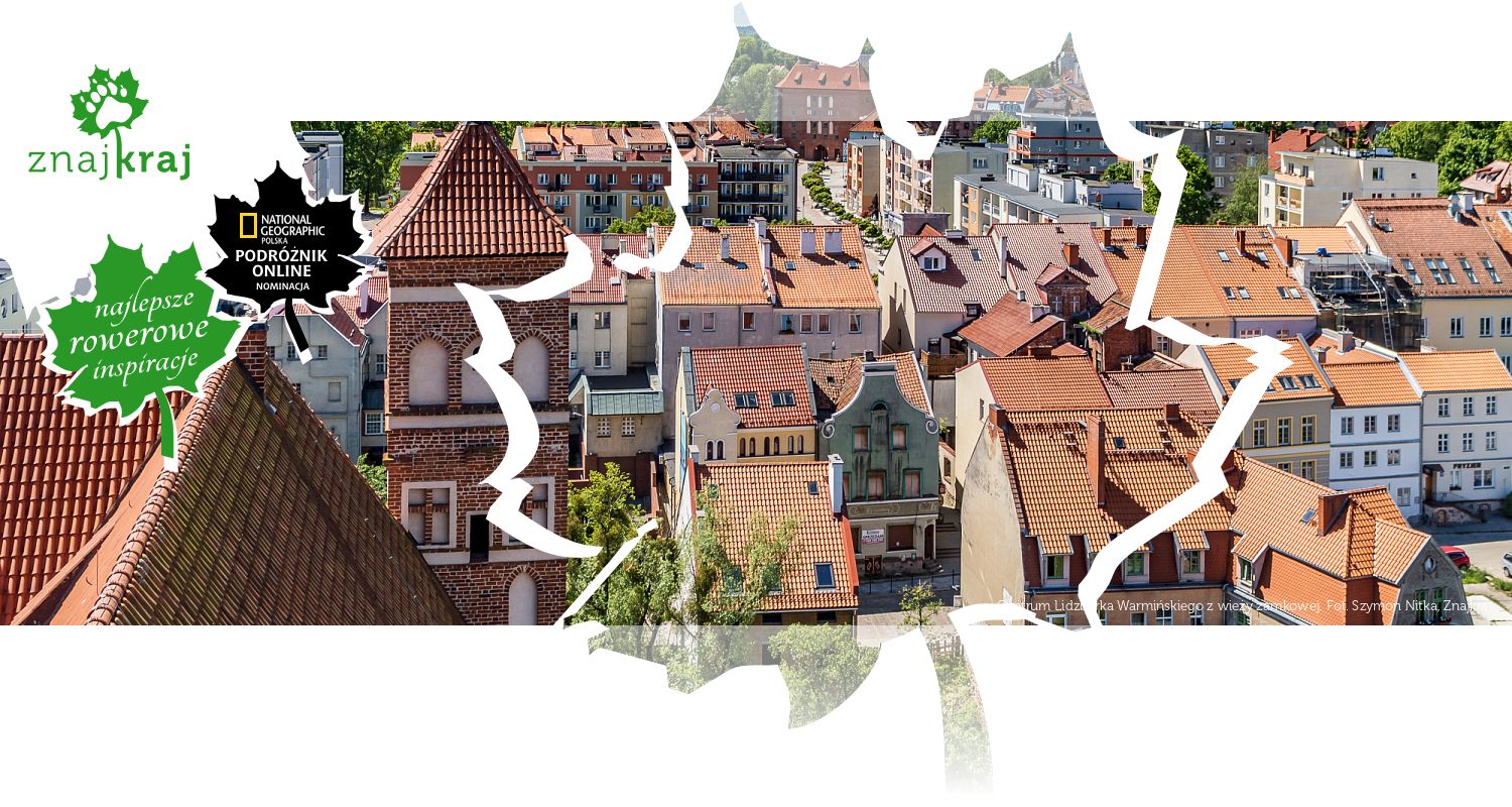 Centrum Lidzbarka Warmińskiego z wieży zamkowej