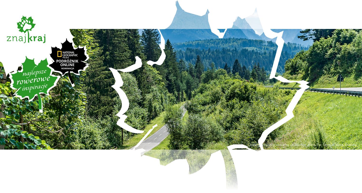 Charakterystyczny widok na szlaku Alpe-Adria