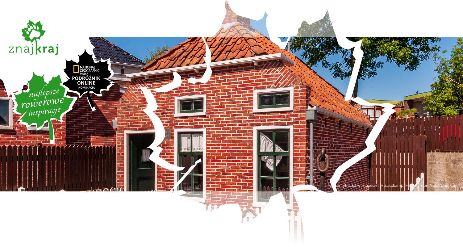 Chata rybacka w muzeum w Zoutkamp